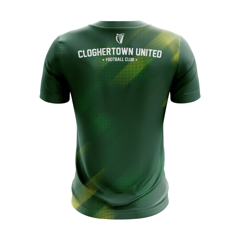 Load image into Gallery viewer, Cloghertown United FC Jersey E01 (Green/Yellow) - Kids