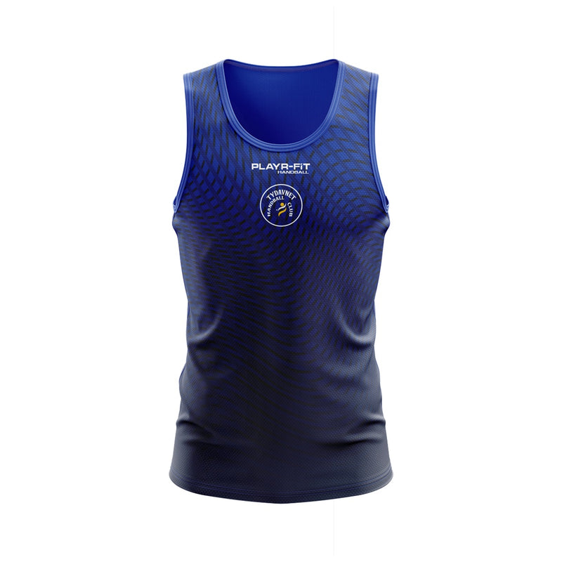 Load image into Gallery viewer, Tydavnet Handball Club Vest (Navy/Blue) - Kids