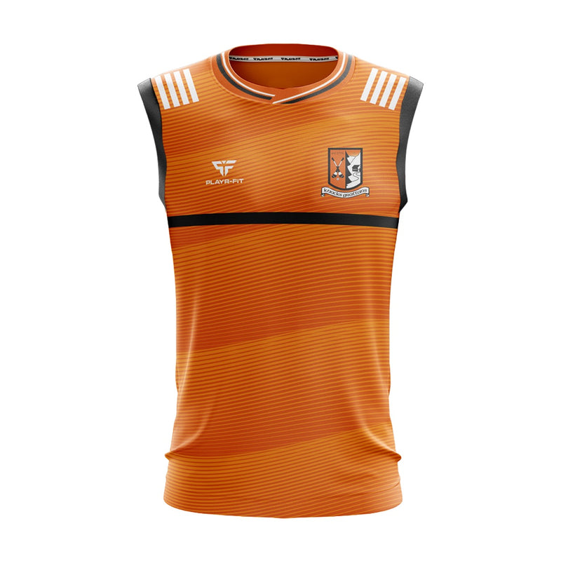 Load image into Gallery viewer, Knocks Grattans Hurling Vest (E21 Orange) - Kids