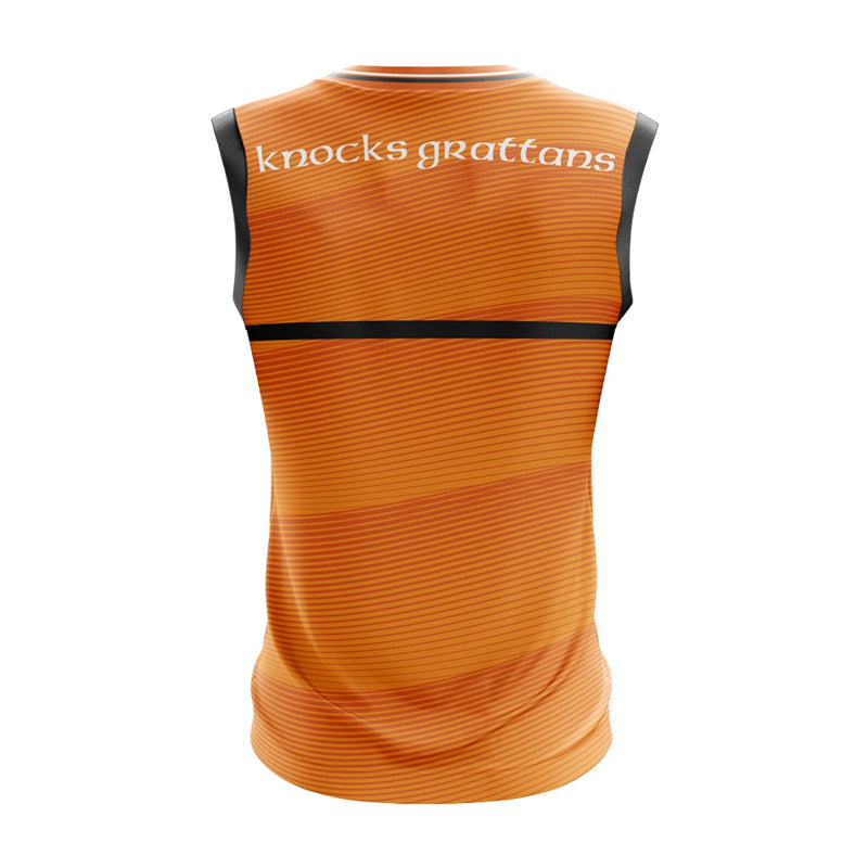 Load image into Gallery viewer, Knocks Grattans Hurling Vest (E21 Orange) - Kids