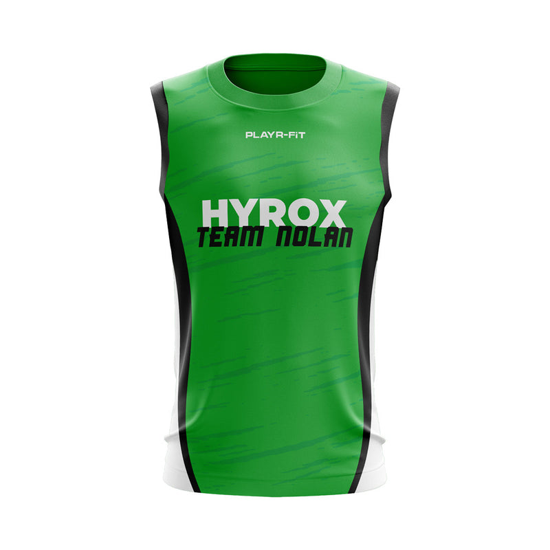 Load image into Gallery viewer, Nolan Health & Fitness Vest Green Hyrox - Kids