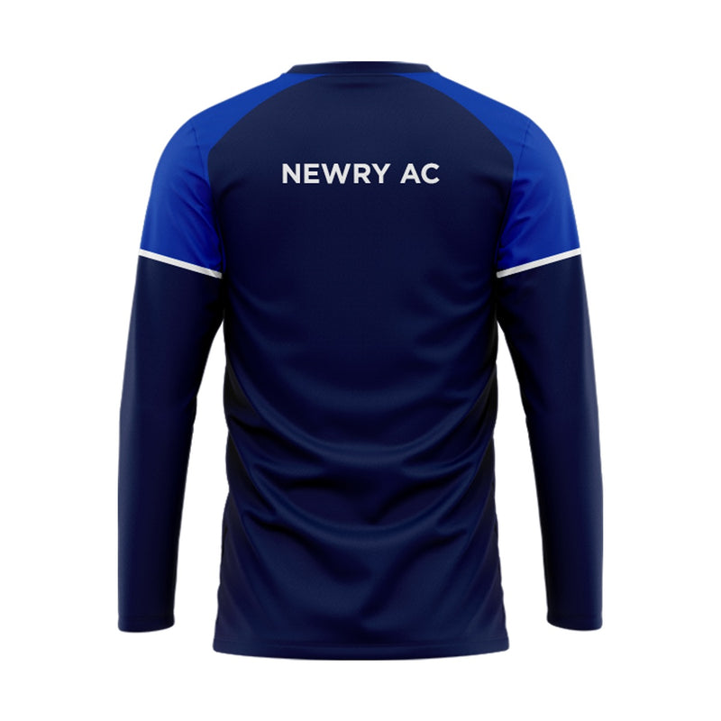 Load image into Gallery viewer, Newry AC Crew Neck Stellar (Navy/Blue/White) - Adults