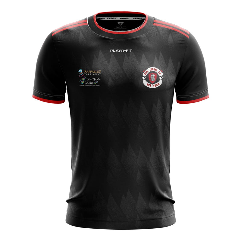 Load image into Gallery viewer, Real Tubber FC Jersey (Black) - Kids