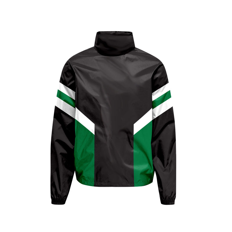 Load image into Gallery viewer, The Association of Irish Celtic Supporters Club Retro Shell Jacket (Black) - Adults