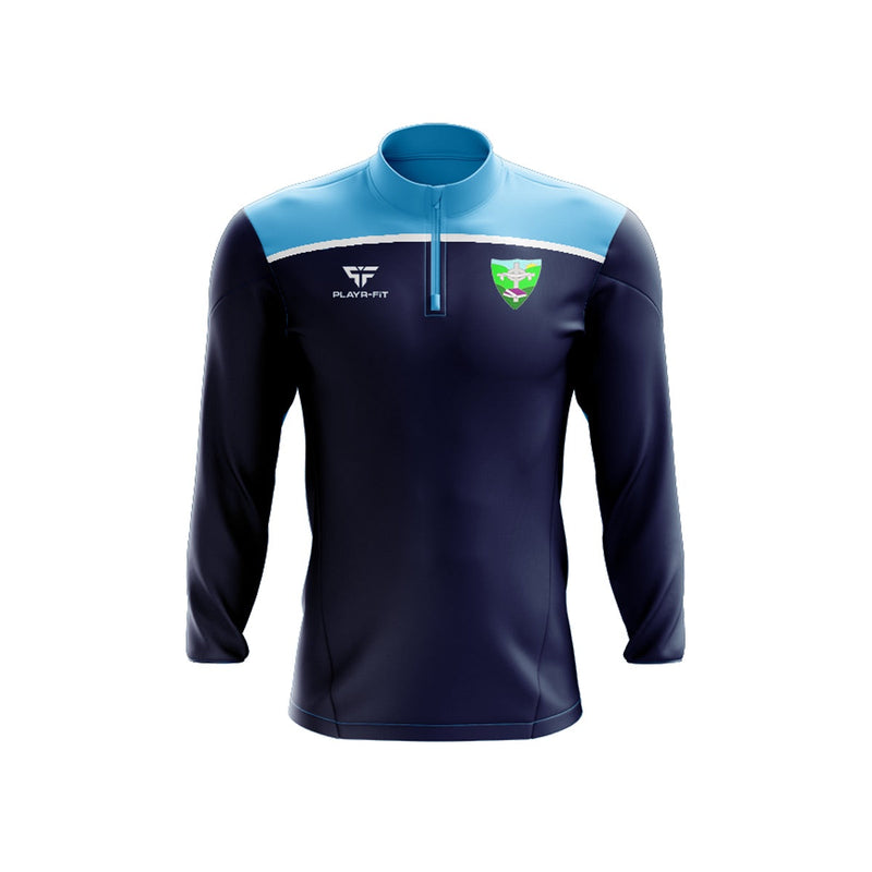 Load image into Gallery viewer, St Marys PS Rathfriland Leavers Midlayer (1/4 Zip) Spirit Navy/Sky - Kids