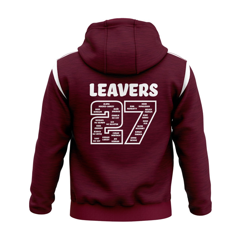 Load image into Gallery viewer, St Patricks PS Crossmaglen English Unit Younger Class Leavers Hoodie Adroit (Maroon) - Kids