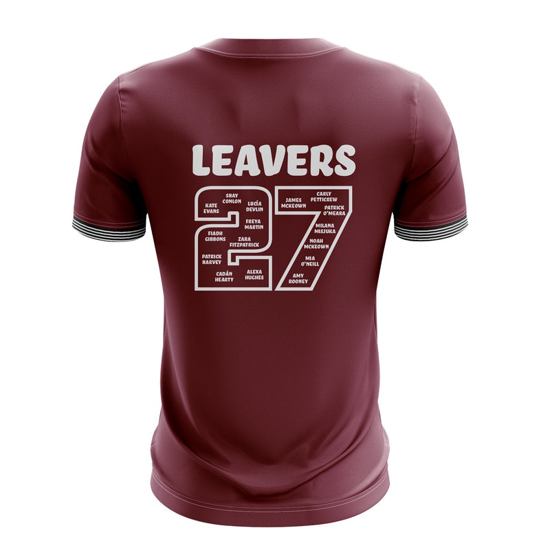 Load image into Gallery viewer, St Patricks PS Crossmaglen English Unit Older Class Leavers Jersey F22 (Maroon/White) - Adults