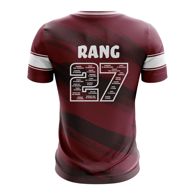 Load image into Gallery viewer, St Patricks PS Crossmaglen Gaelscoil Leavers Jersey F22 (Maroon/White) - Kids