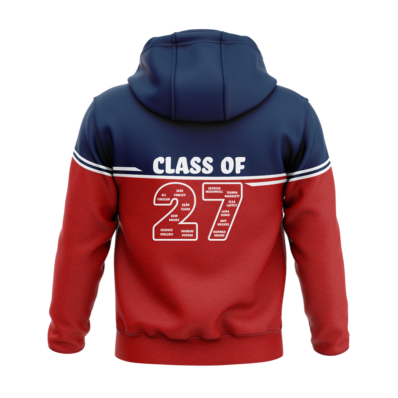 Load image into Gallery viewer, St Pauls NS Walshestown Leavers Hoodie Courage Red - Kids
