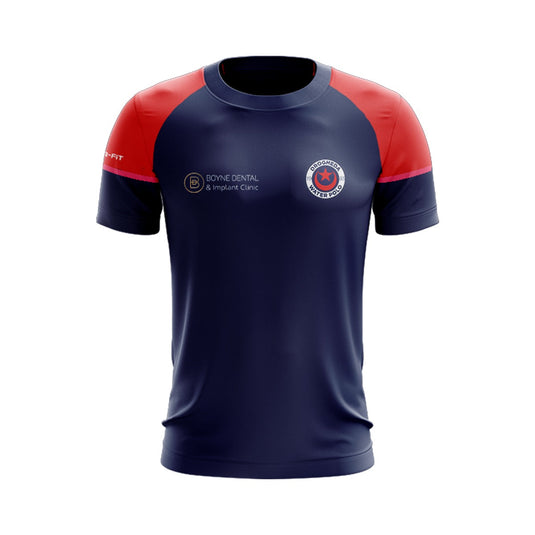 Drogheda Water Polo Ladies T-Shirt Stellar (Navy/Red/Pink) - Kids