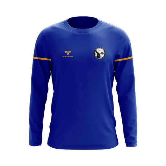 Glenlough Running Club Crew Neck Stellar (Blue/Yellow) - Kids