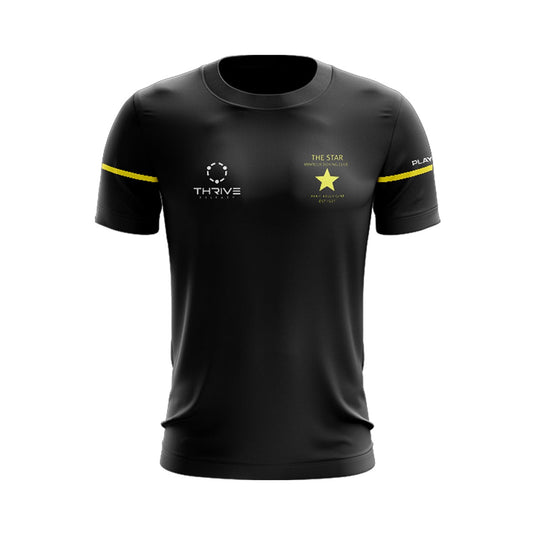 The Star Boxing Club Belfast T-Shirt Stellar (Black/Yellow) - Kids