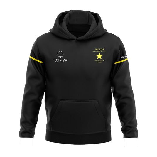 The Star Boxing Club Belfast Hoodie Stellar (Black/Yellow) - Adults