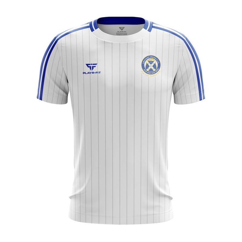 Load image into Gallery viewer, Limavady United FC Retro Jersey (White) - Kids