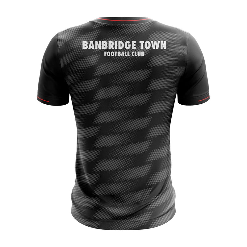 Load image into Gallery viewer, Banbridge Town FC Jersey (Training Black) - Kids