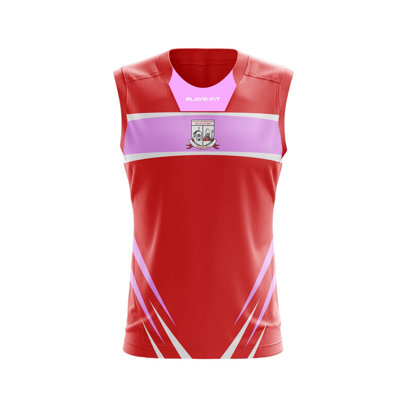 Load image into Gallery viewer, Tyholland Vest 06 Ladies (Red) - Kids