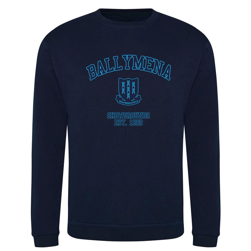 Load image into Gallery viewer, POD Ballymena United FC Sweatshirt Template 10 - Kids