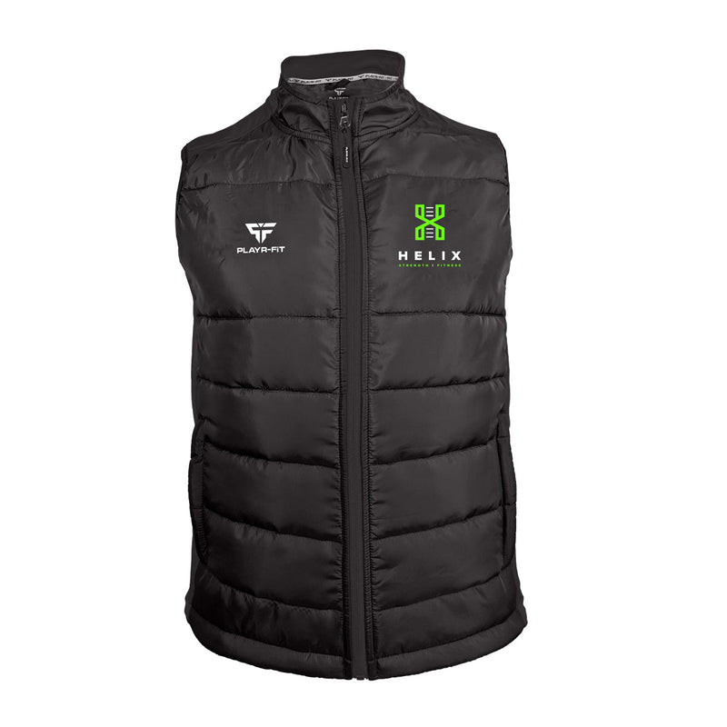 Load image into Gallery viewer, Helix Strength And Fitness Gilet Black - Adults