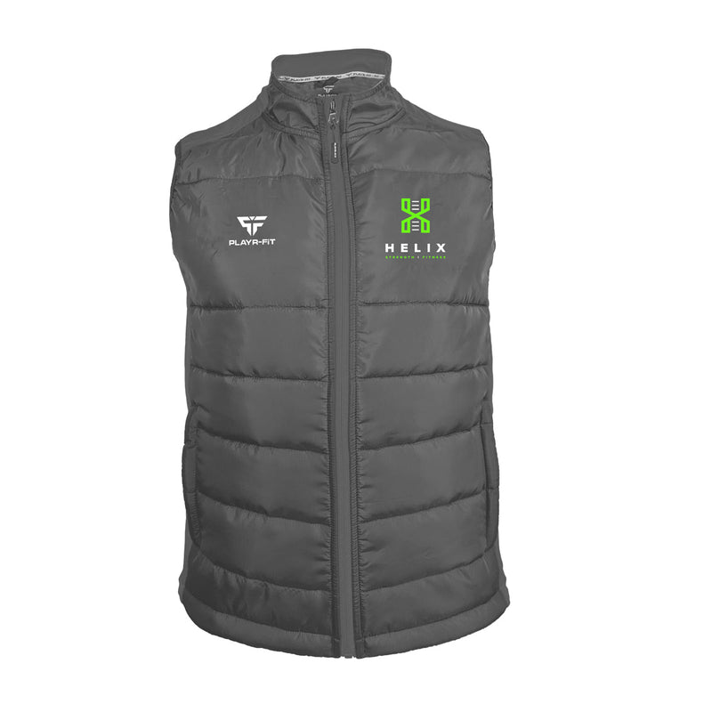 Load image into Gallery viewer, Helix Strength And Fitness Gilet Grey - Adults
