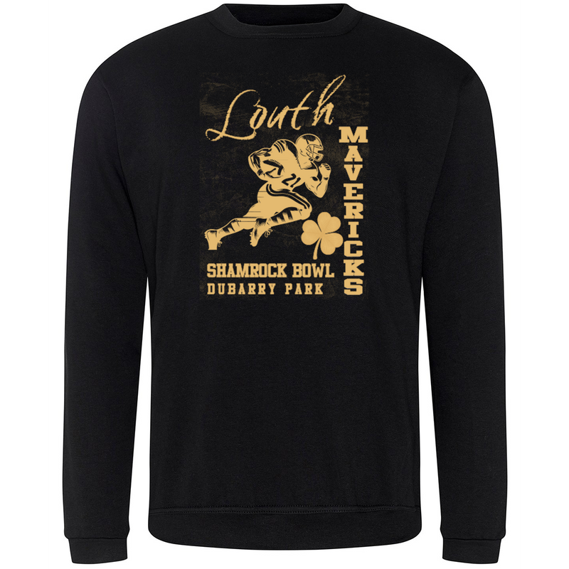 Load image into Gallery viewer, POD Louth Mavericks Sweatshirt Shamrock Bowl (02) - Adults