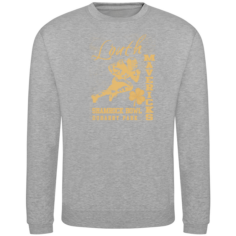 Load image into Gallery viewer, POD Louth Mavericks Sweatshirt Shamrock Bowl (02) - Adults