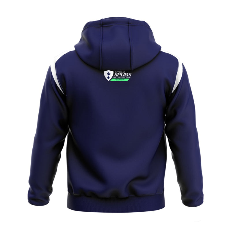 Load image into Gallery viewer, Mid Ulster Spurs Supporters Club Hoodie Adroit (Navy/White/Yellow) - Adults