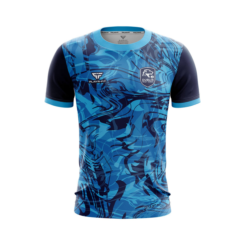Load image into Gallery viewer, Dublin Wolfhound Dodgeball Jersey E39 - Kids
