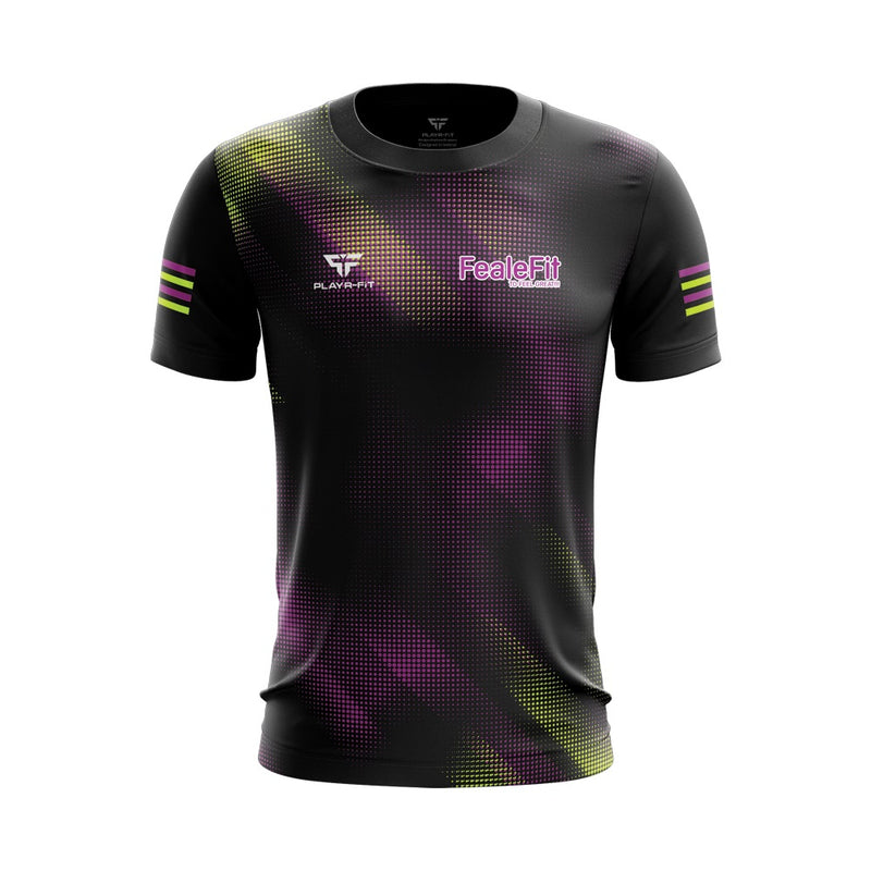 Load image into Gallery viewer, FealeFit Tec T-Shirt E01 (Black) - Adults