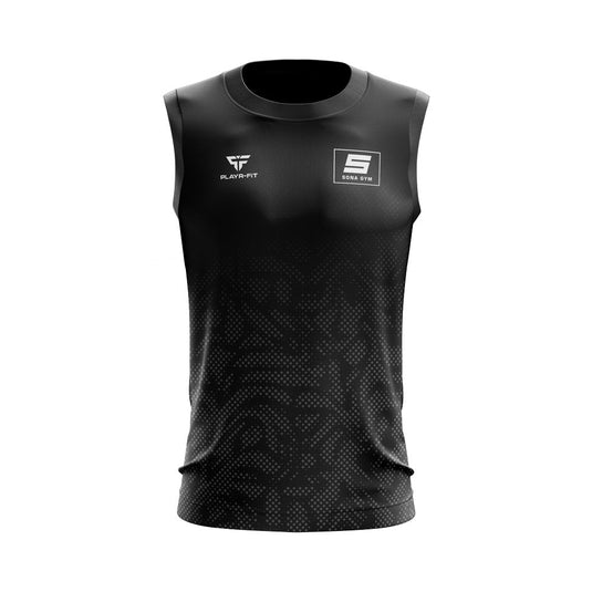 SONA Gym Hyrox Vest Black - Kids
