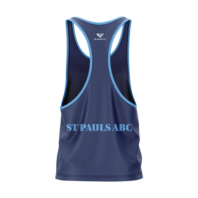 Load image into Gallery viewer, St Pauls ABC Belfast Boxing Vest (Navy) - Kids