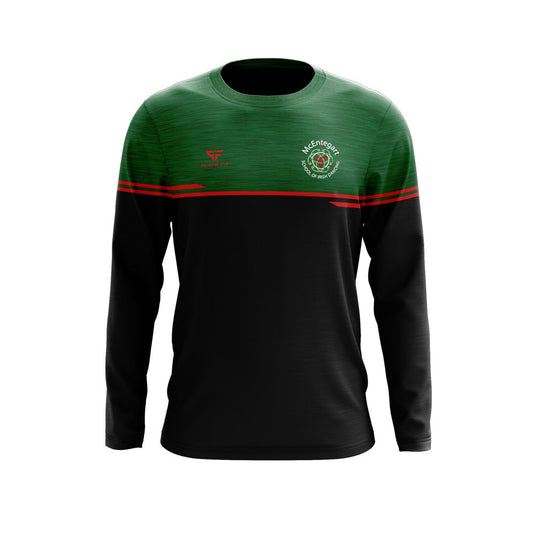 McEntegart SOID Crew Neck Courage (Black/Green/Red) - Kids