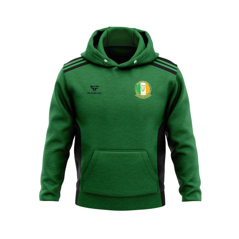 Load image into Gallery viewer, Na Glinntí Glasa ISC Hoodie Endure (Green/Black) - Adults