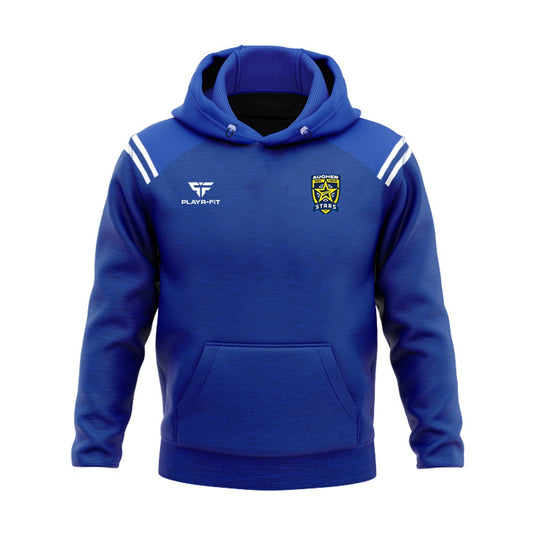 Augher Stars Hoodie Vigour Blue/White - Kids