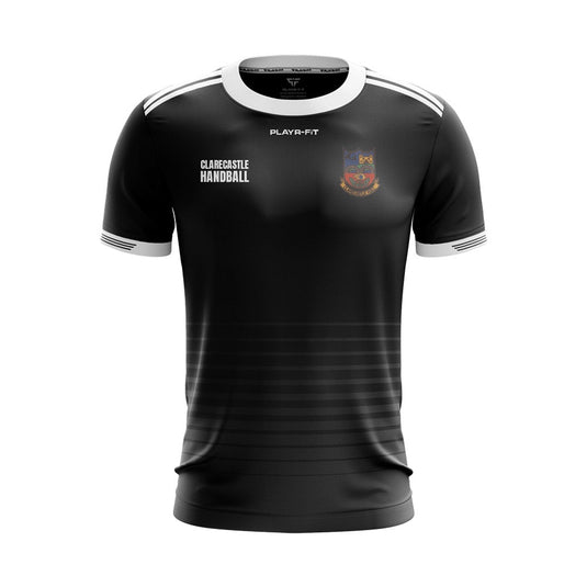 Clarecastle Handball Club Jersey A06 (Black) - Kids