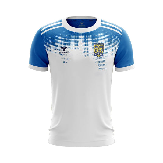 Augher Stars Jersey D01 (Blue Shoulders) - Adults