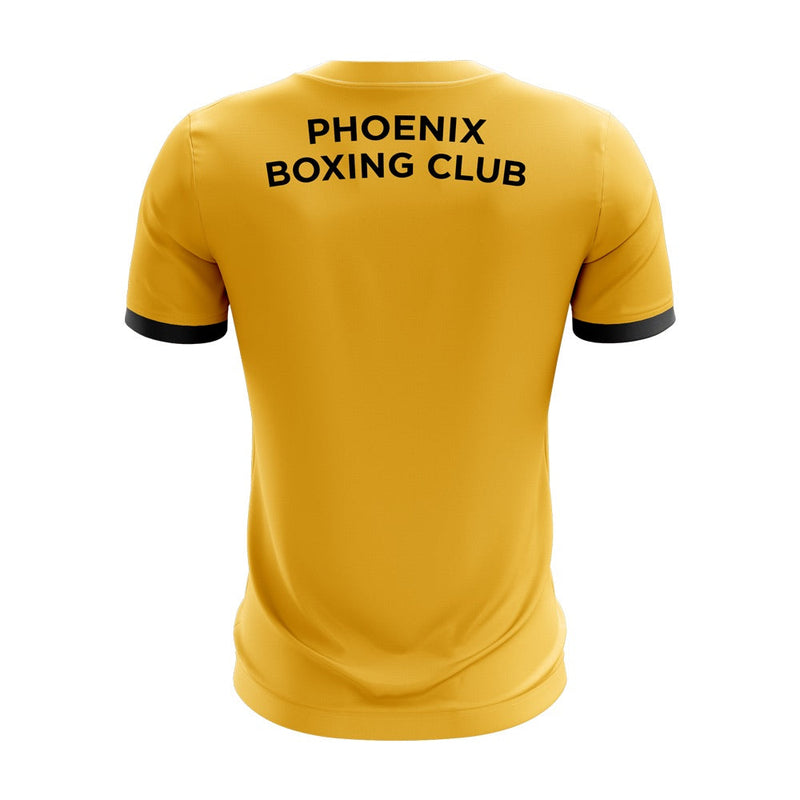 Load image into Gallery viewer, Phoenix Boxing Club Jersey D04 (YellowGold/Black) - Adults