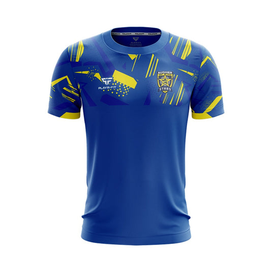 Augher Stars Jersey D25 (Blue/Yellow) - Adults