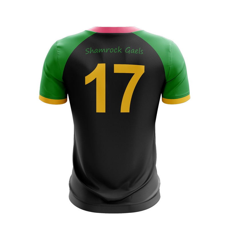 Load image into Gallery viewer, Shamrock Gaels Armagh Jersey Black (Depawater) - Adults