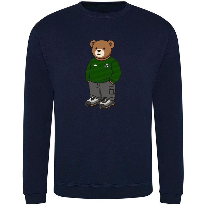 Load image into Gallery viewer, POD Northern Ireland Sweatshirt Bear - Kids