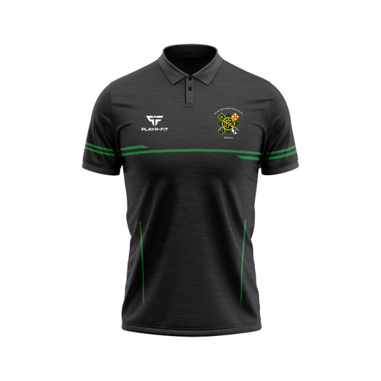 INF Belfast Polo Courage (Black/Green) - Adults