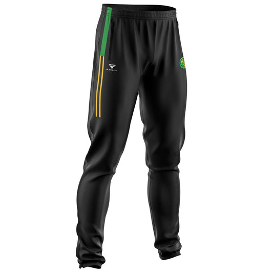 Shamrock Gaels Armagh Skinny Pants Vigour (Black/Green/Yellow) - Adults