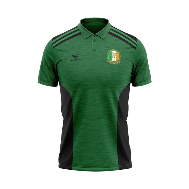 Load image into Gallery viewer, Na Glinntí Glasa ISC Polo Endure (Green/Black) - Kids