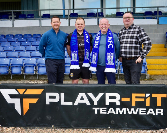 PLAYR-FIT Announces New Two-Year Partnership with Newry City AFC