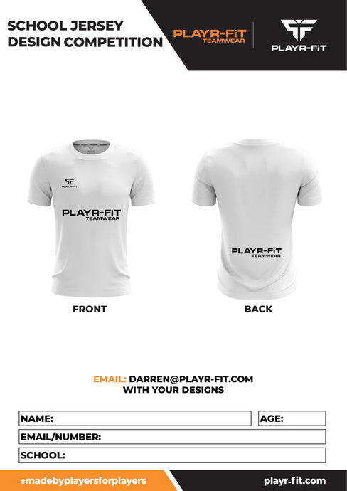 Design a Jersey & WIN for Your School!