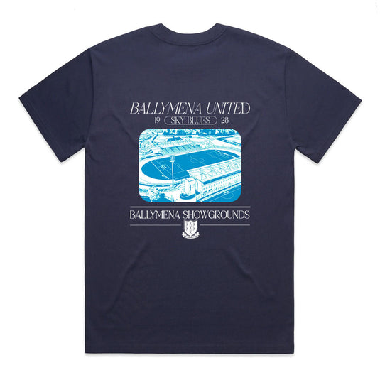 POD Ballymena United FC T-shirt Template 21 - Adults