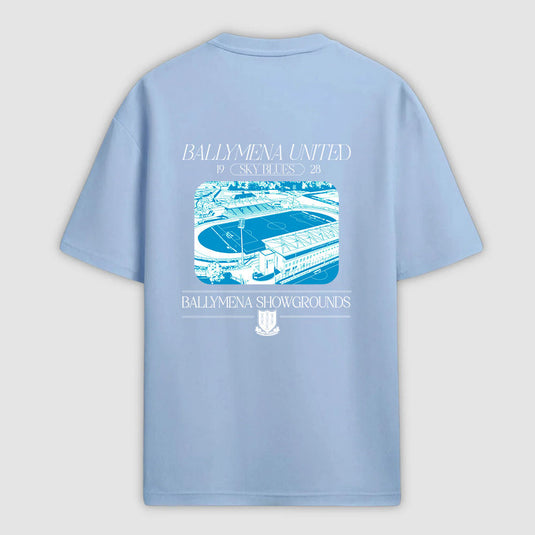 POD Ballymena United FC T-shirt Template 21 - Adults