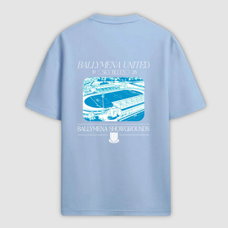 Load image into Gallery viewer, POD Ballymena United FC T-shirt Template 21 Oversized - Adults
