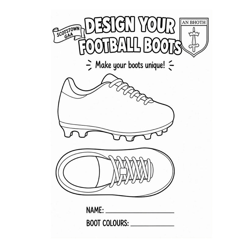 Load image into Gallery viewer, Scotstown GFC Colouring Book (Stocking Filler)
