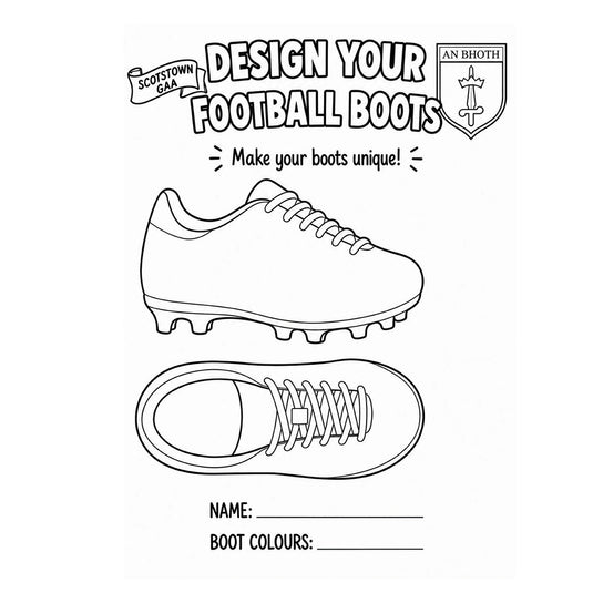 Scotstown GFC Colouring Book (Stocking Filler)