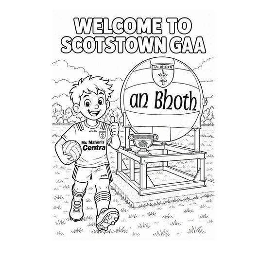 Scotstown GFC Colouring Book (Stocking Filler)